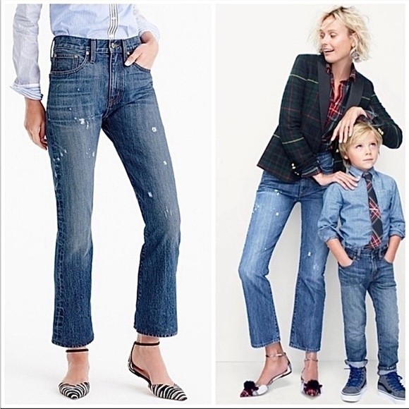 J. Crew Denim - J. Crew Point Sur Denim Stevie X Rocker Straight Rigid Jeans 25